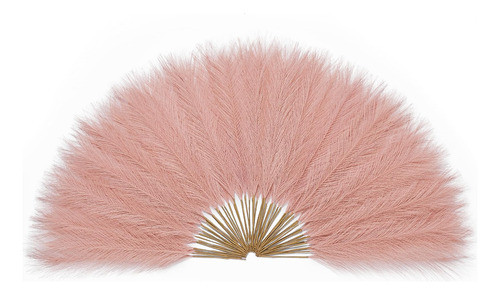 Varas De Pampas Grass/ Plumon Artificiales 60u 45cm Rosa Dst 0