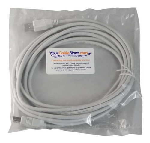 Cable De Your Cable Store Usb 2.0, Macho A Macho/15 Pies 1