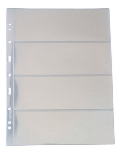 Kit 100 Folhas Cédulas Acetato 4 Div Pccb 32x24cm 0