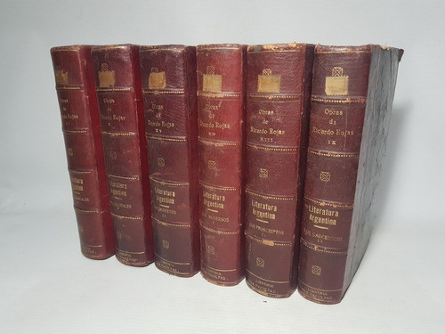 Antiguas Obras De Ricardo Rojas Literatura Arg Mag 57803 0