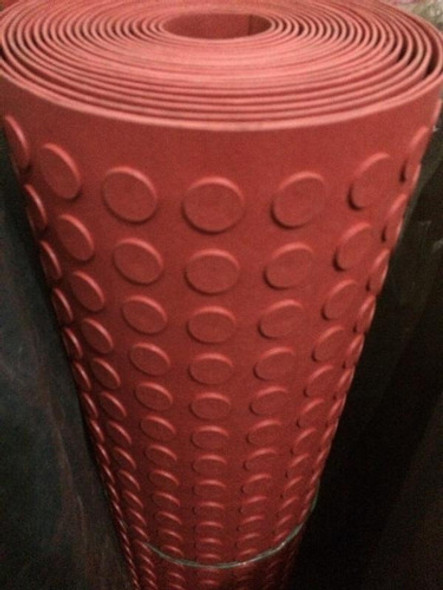 Piso Moeda Para Pet Cães Displasia 3mm 2.00x0.80 Vermelho 1