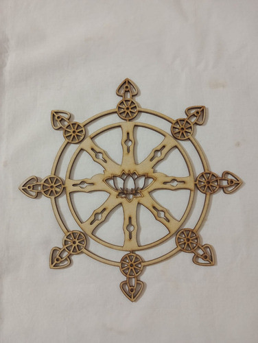 Dharma Chakra. Rueda Del Dharma 30 Cm 1