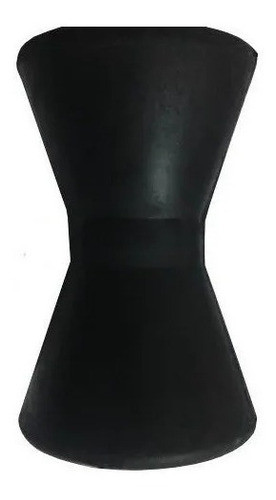 Rodillo Doble Cono Chico 150 Mm Goma Negra Trailer - Nautica 1
