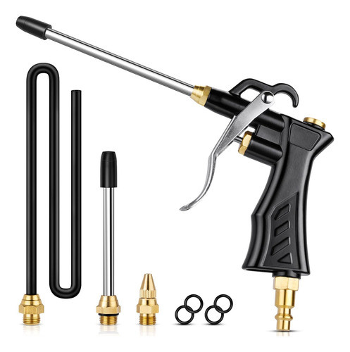 Pistola De Aire Alta Potencia Con Boquilla Ajustable De 348 0
