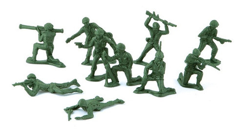 Set X 60 Soldados Plasticos  X Pintar Devoto Hobbies 0