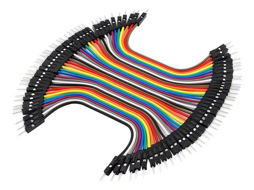 Cables De Puente Macho A Macho 4  | 40 Piezas / Genbasic 1