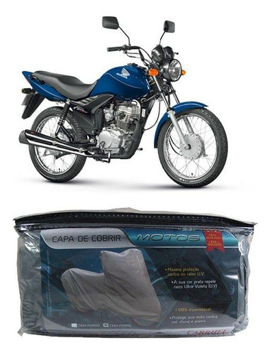 Capa  Cobrir Honda Cg 125 Fan Esi/150 Fan Esi Flex Com Forro 0