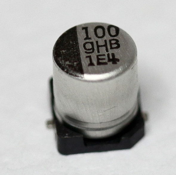 10u Capacitor Electrolitico Miniatura Smd 100ufx4v 1° Htec 1