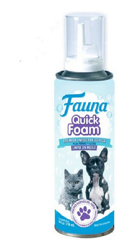 Espuma Seca Limpieza Quick Foam En Seco Perro Y Gato 0