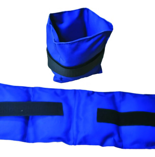 Tobilleras Con Peso 1 Kg El Par Mir Gym Reforzadas Fitness 1