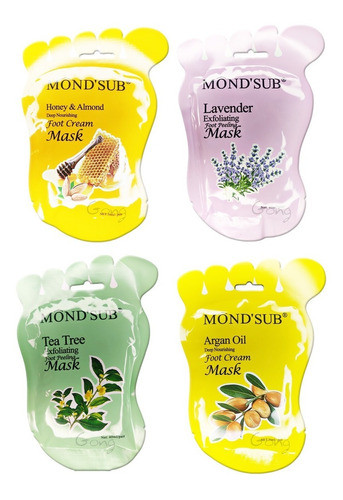 Mascarillas De Pies Hidratantes Nutricion Profunda Miel 0