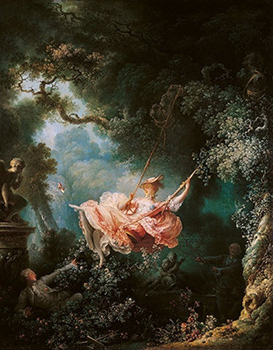 Lamina Fine Art El Columpio Fragonard 50x60 Myc Arte 1