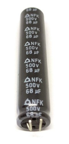 Capacitor Electrolitico Fino 68uf 500v 13x60mm 1