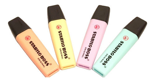 Resaltadores Stabilo Boss Pastel X 4 (1222636) 0