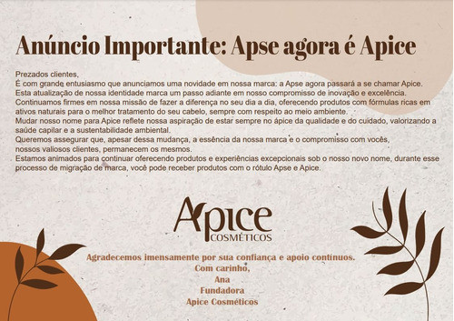 Kit Cachos Sos Mousse 210ml E Ativador 500ml Apse Cosmetics 1
