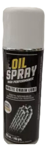 Lubricante De Cadena Oil Spray White 225ml. Bm Motopartes 0