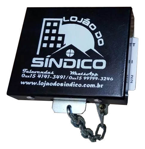 Trava Para Carrinho De Compras Com Corpo Em Ferro 0