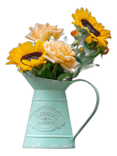 Vancore Jarron De Metal Shabby Chic Jarron De Jarron Para 0