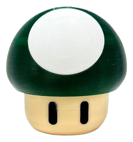 Honguito Mushroom Verde - Holder - Súper Mario Bros 8cm 0