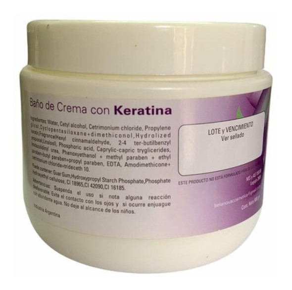 Baños De Crema De Keratina Belanova 500 Grs 1 Baños De Crema De Keratina Belanova 500 Grs 1