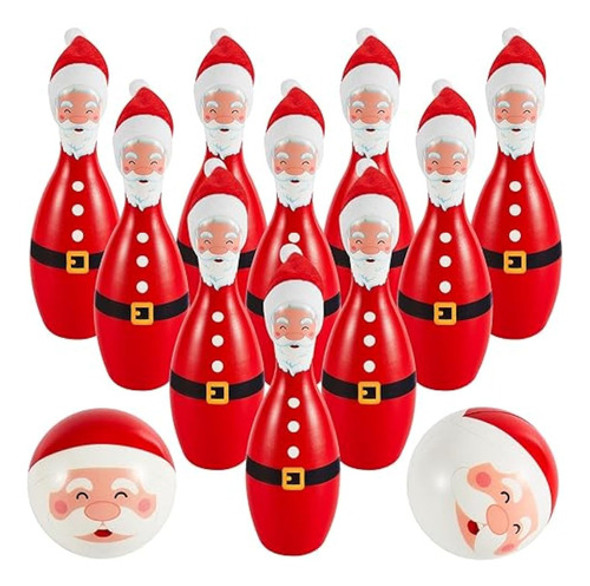 Jenaai Juego De Bolos De Navidad De 12 Piezas, 0