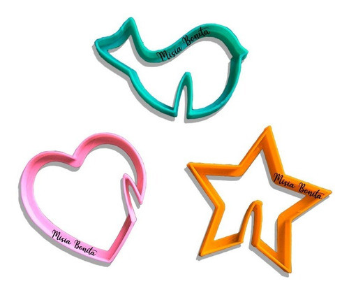 Galletitas Para Taza X3 Cortante Molde Masa Galleta Merienda 0
