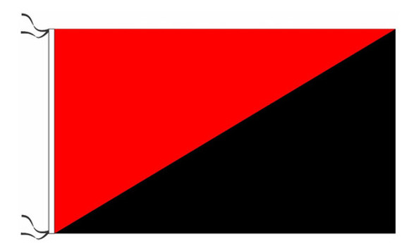 Bandera Anarquista 90 X 60cm 0