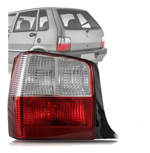 Lanterna Uno Mille 2004 A 2010 Fumê Claro Lado Esquerdo 0