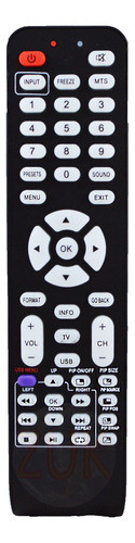 Control Remoto Tv Lcd Led Para Rca Tcl 429 Tecla Usb Zuk 0