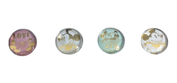 Imanes Magnetico Pastel Mickey Minnie Mooving X 4 Unidades 1