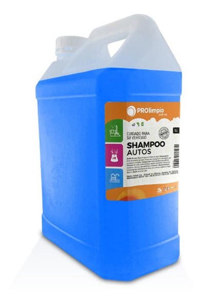 Shampoo Para Autos 5 Litros - Prolimpio 0