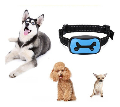 Vibración Y Sonido De Advertencia De Perro Del Collar De Cho 0