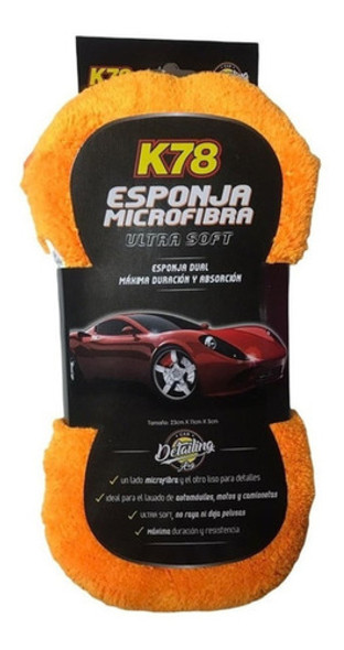Esponja De Microfibra K78 - Doble Cara - Ergonómica 0