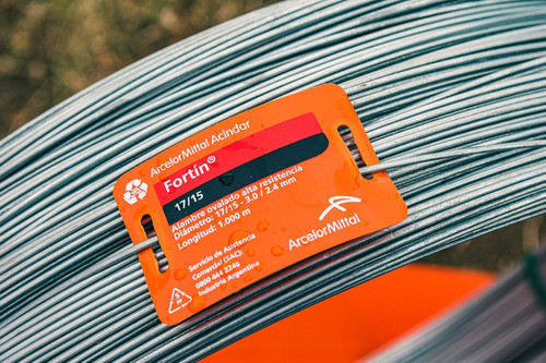 Alambre 17/15 Alta Resistencia Fortín® Acindar X 50 Mts 1