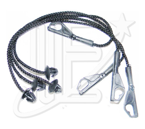 Juego Tensor Bandeja Bajo Luneta (330mm) Para Vw Fox 0