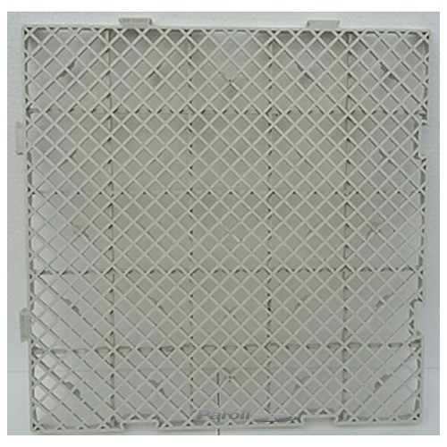 Kit 2 Estrados Pallet Para Câmara Fria 50x50x2,5 Bco Leitoso 1