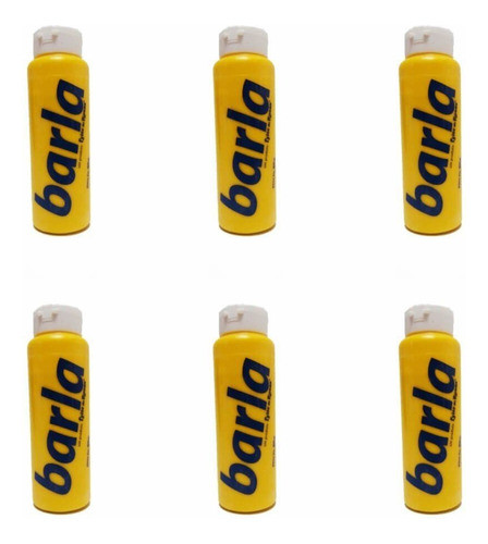 Kit C/06 Barla Talco Antisséptico P/ Pés 80g 0