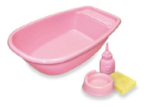 Bañera Con Accesorios Para Muñeca Estimulación Sensorial 0