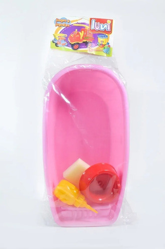Bañera Con Accesorios Para Muñeca Estimulación Sensorial 1