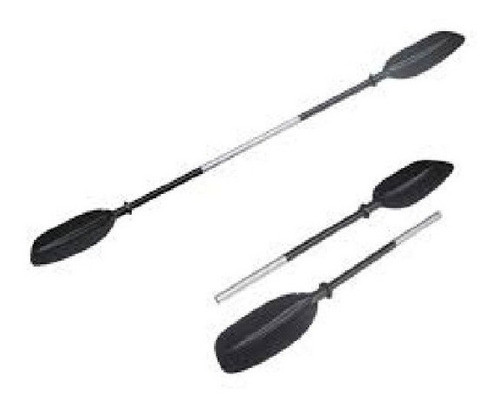 Remo Doble Kayak Desarmable Pala Doble Regulable Bote Nautic 0