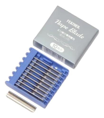 Repuestos Feather Original Nape Razor X10 Unidades Navajin 1