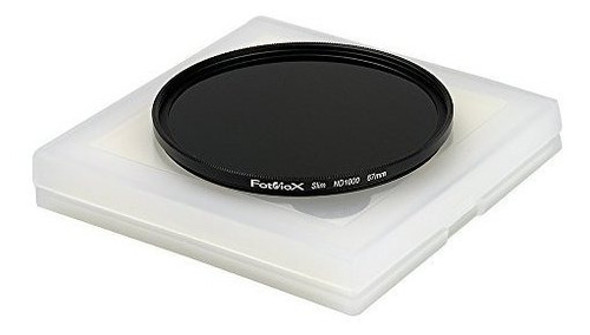 Fotodiox Pro 67mm Filtro Delgado De Densidad Neutra De 10 Pa 0