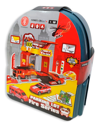 Valija  Estación De Bomberos De Juguete 1