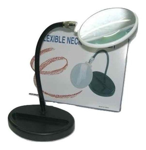 Lupa De Mesa Con Base Y Cuello Flexible 0