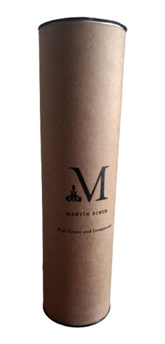 Caja Porta Botella Vino Martín Pinus Vacía De Colección 0