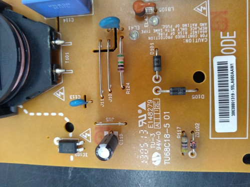 Fuente LG 55la6600 1
