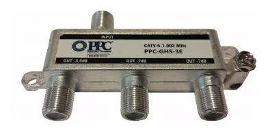 Divisor 3 Vías 1ghz (baja Perdida - Full Contact) - Ppc Iu 0