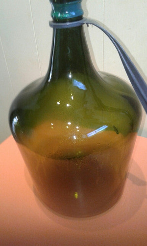Damajuana De Vino 5l Vidrio Verde 1