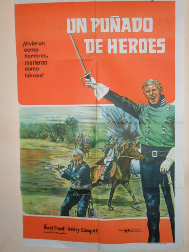 Poster Pelicula * Un Puñado De Heroes * Original 0