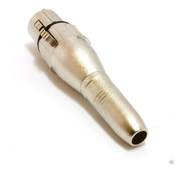 Adaptador Xlr O Cannon Hembra A Jack Hembra 1/4 P Microfonos 1